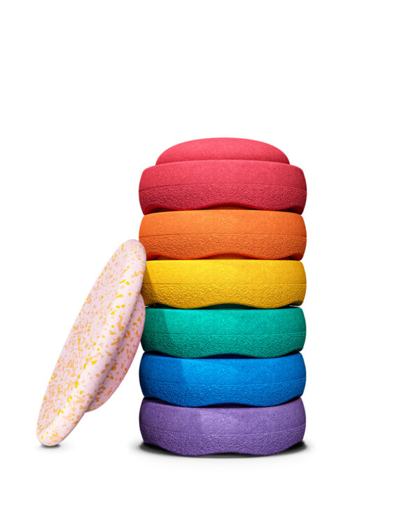 Stapelstein-Spring-Special-Rainbow-Set-classic_weiss_Stein_weg